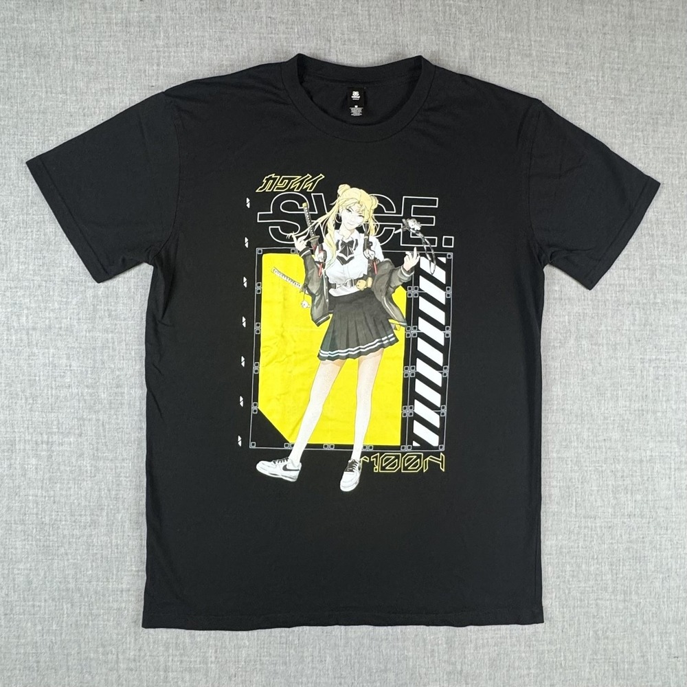 Sailor Moon SPTF Shirt Mens Medium Black AS Colour Kawaii Sauce rlasukabaka